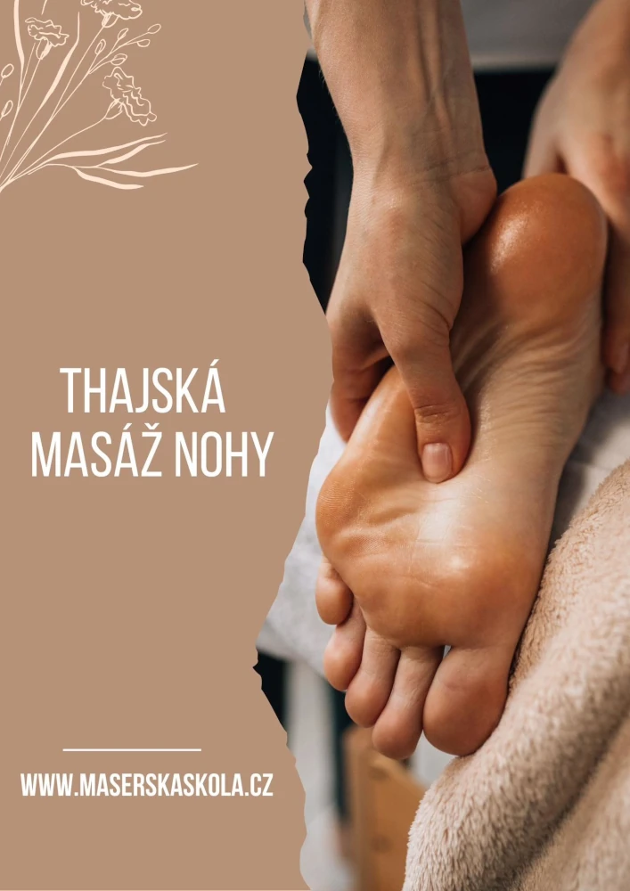 Thajská masáž nohy